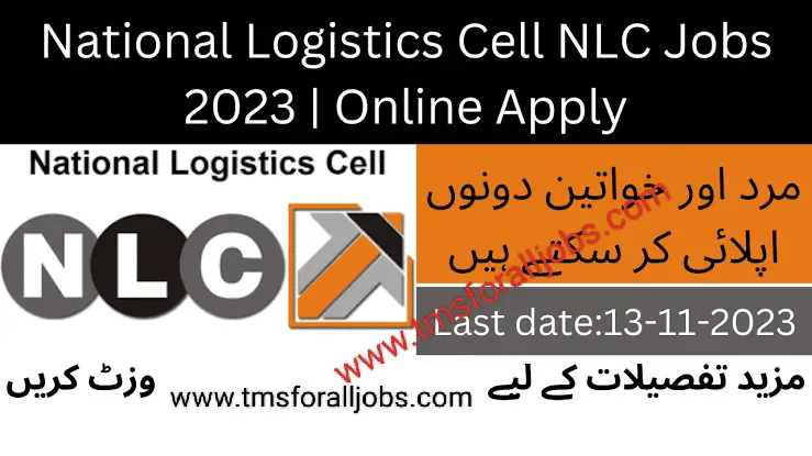 NLC National Logistics Cell Jobs Online Apply 2023